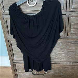 Elegant Black Women's Top
